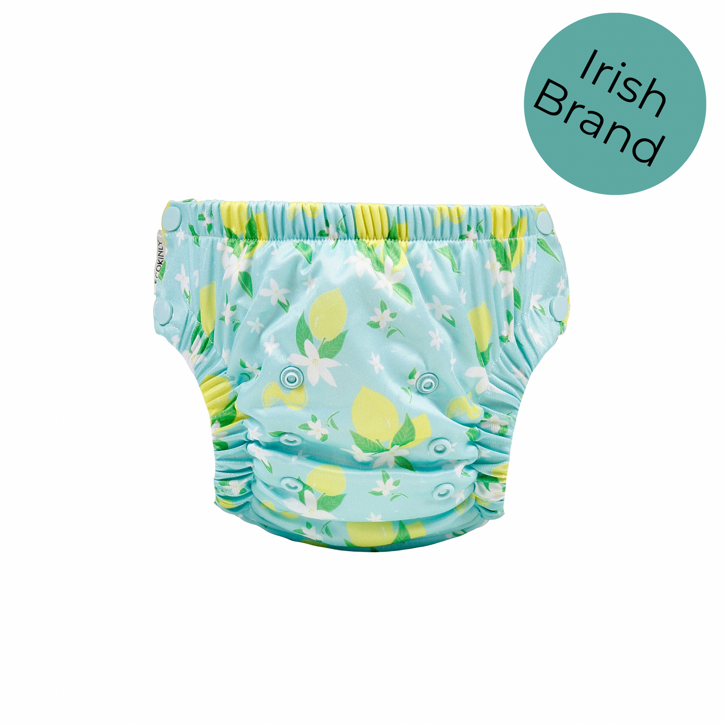 EcoKinly Splash & Dash Reusable Swim Nappy-Swim Nappy-Ecokinly-Limoncello-0-1 Years / Small - Medium-The Nappy Market