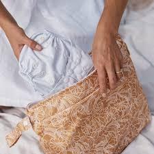 EcoNaps Day Tripper Wet Bag-Wet Bag-EcoNaps-Indigo Pinstripe-The Nappy Market