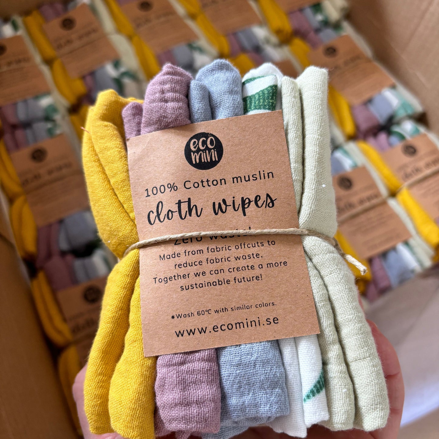 Eco Mini Zero Waste Reusable Wipes-Accessories-Eco Mini-The Nappy Market