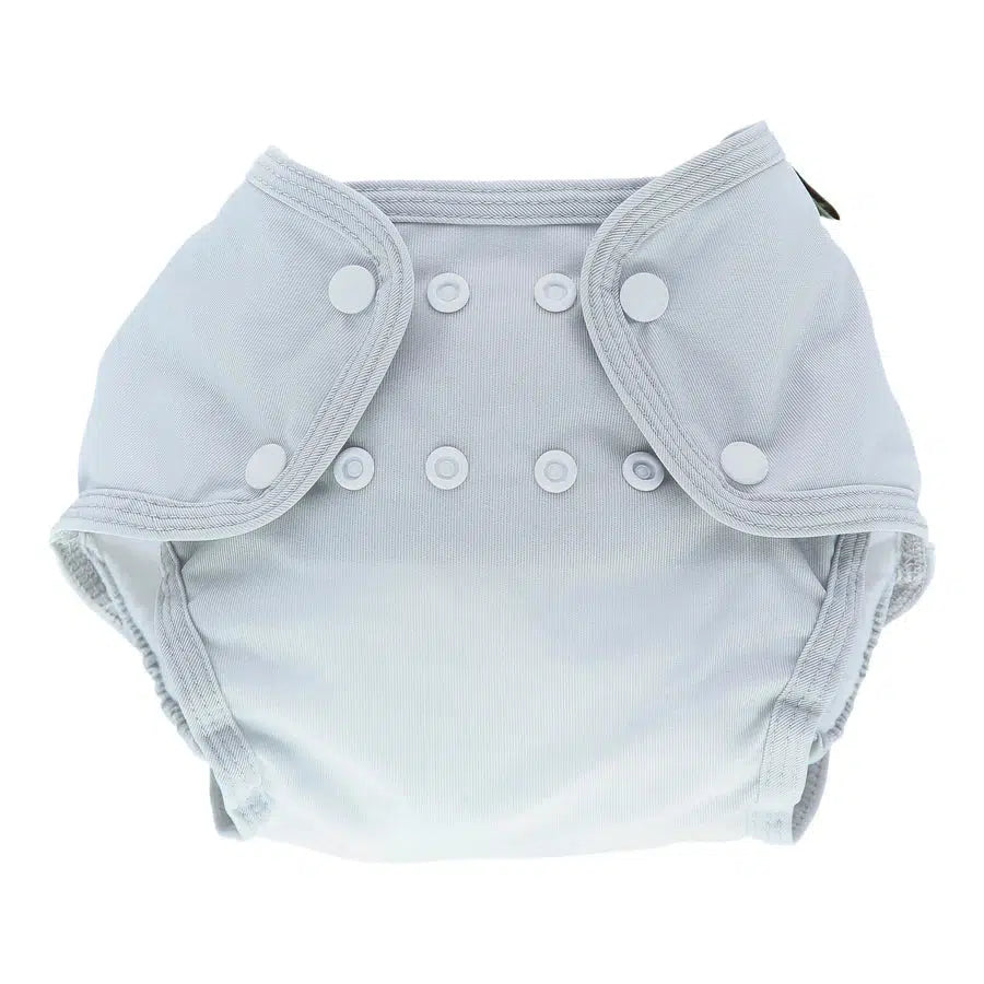 Little Lamb Sized Pocket Nappy Size 1-Pocket Nappy-Little Lamb-Silver-The Nappy Market