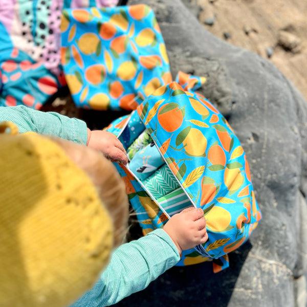 Little Lovebum Large Nappy Pod-Wet Bag-Little Love Bum-A New Dawn-The Nappy Market