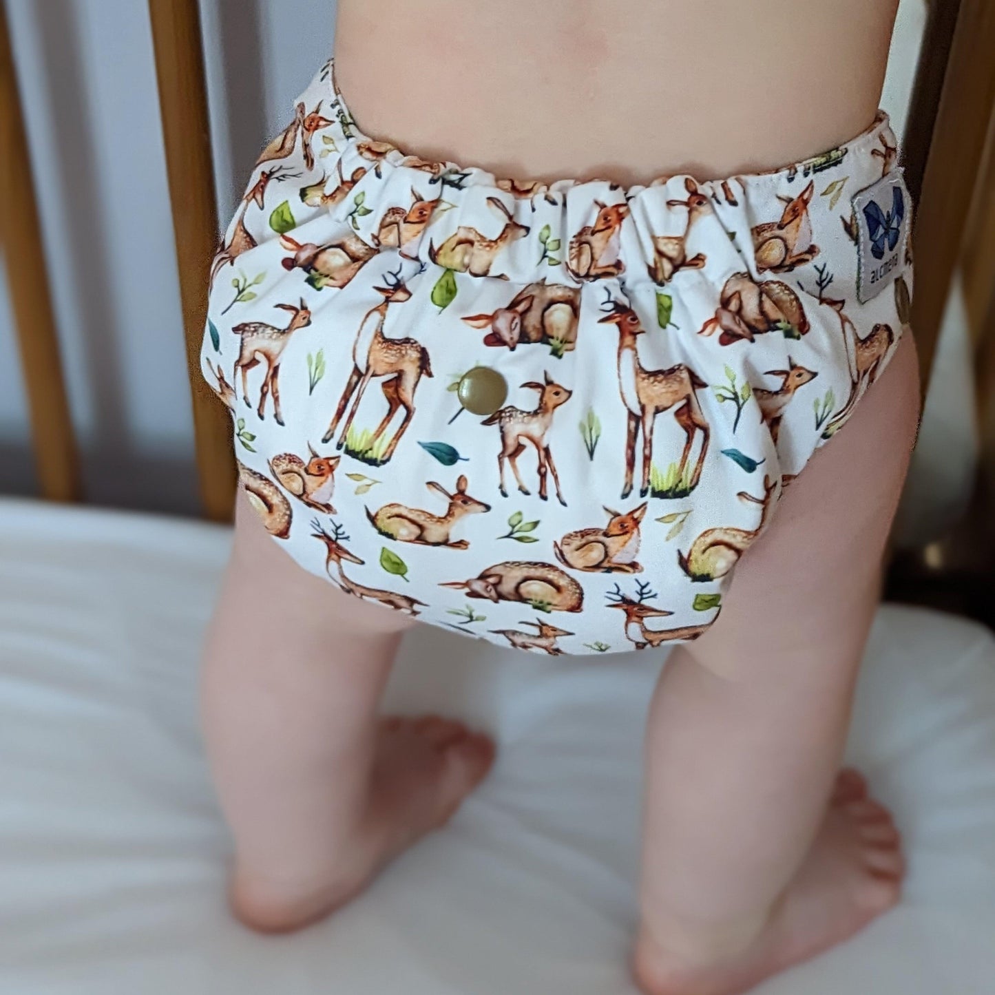 Alcmena V3.5 Snap & Wipe Nappy-All in Two Nappy-Alcmena-Deerlightful-The Nappy Market