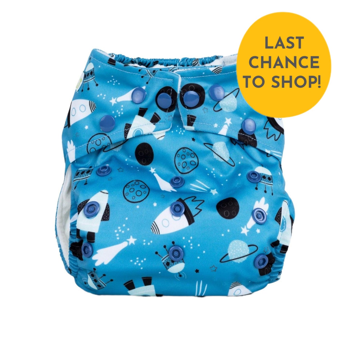 Baba + Boo One Size Pocket Nappy-Pocket Nappy-Baba + Boo-Space-The Nappy Market