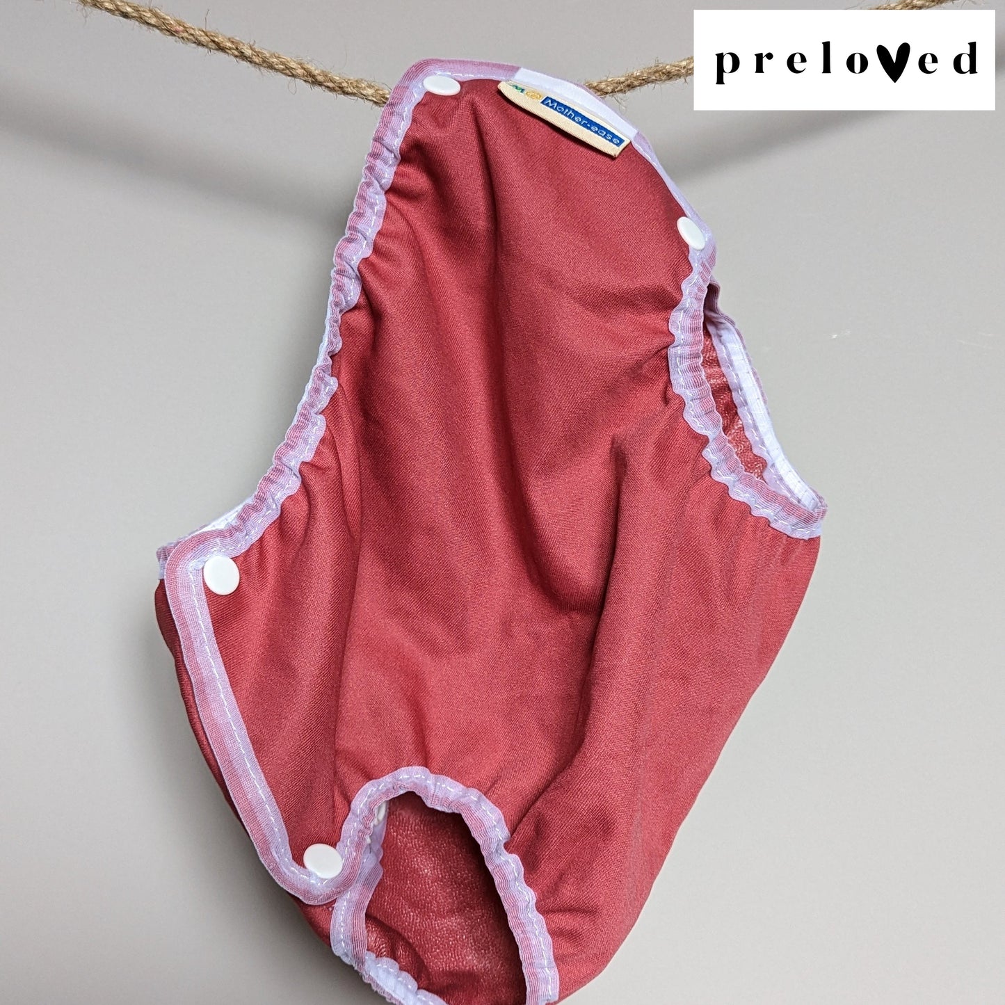 Motherease Airflow Wrap Large-Wrap-Motherease-Cranberry-The Nappy Market