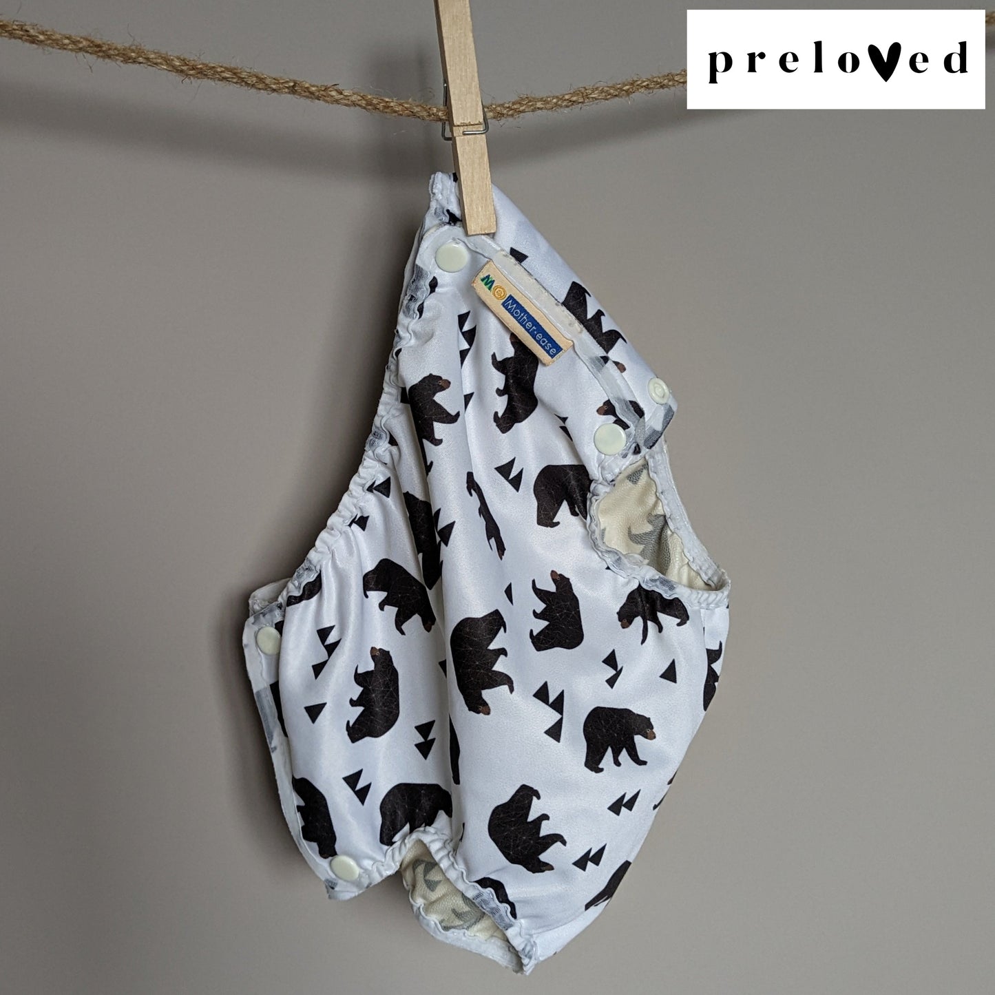 Motherease Airflow Wrap Large-Wrap-Motherease-Bears-The Nappy Market