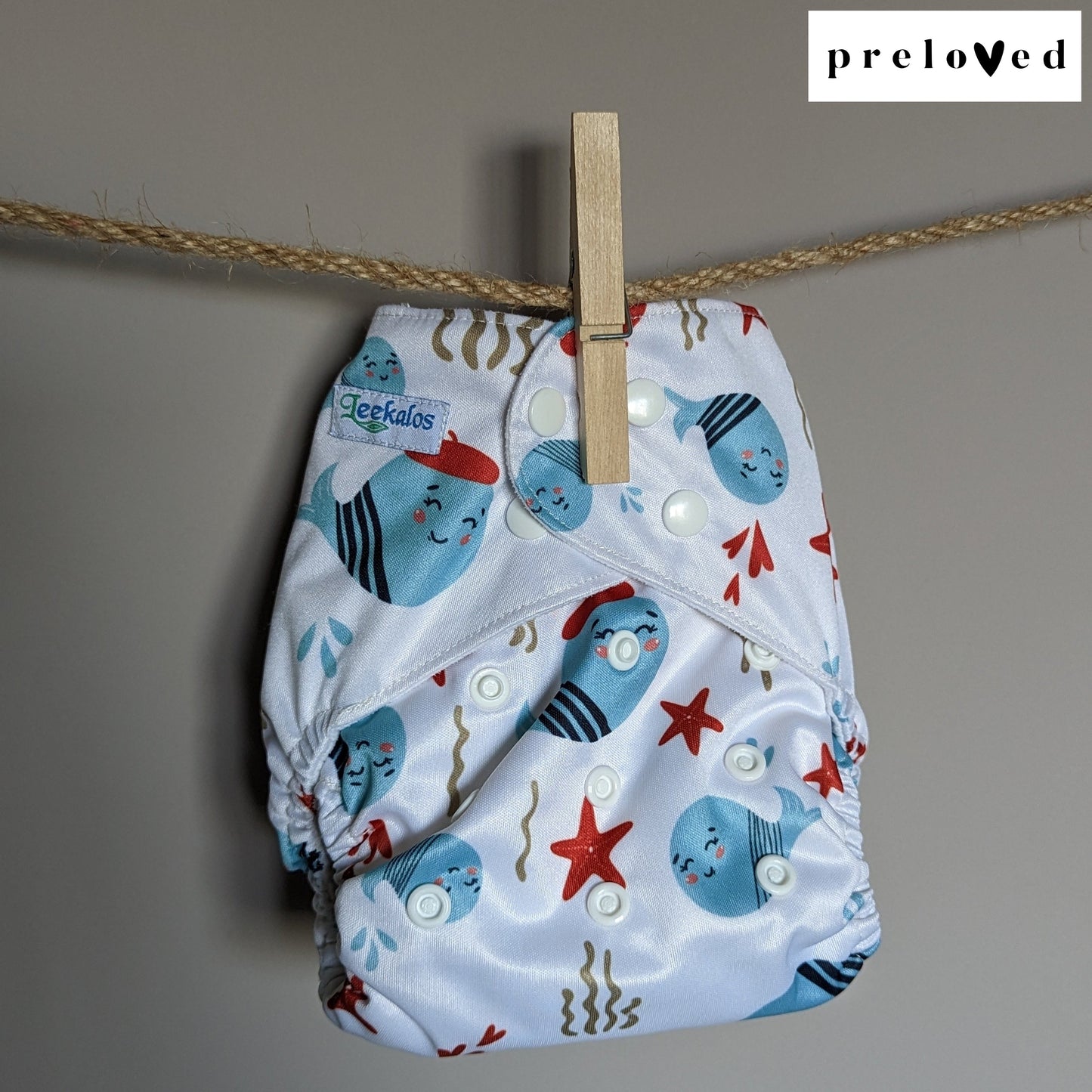 Leekos Pocket Nappies-Pocket Nappy-Leekos-Fish-The Nappy Market