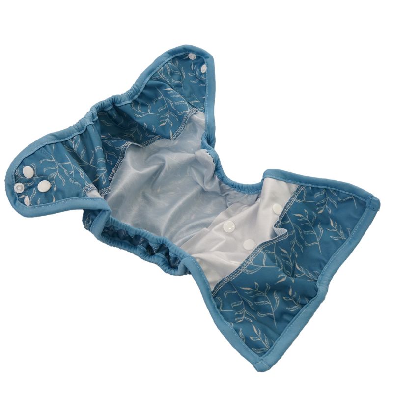 Avo + Cado Explorer Nappy Cover-Wrap-Avo + Cado-Leaves-The Nappy Market