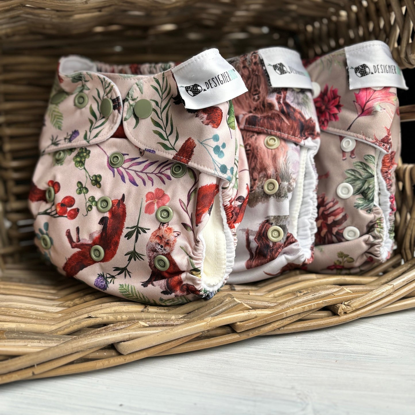 Designer Bums Snap in Pocket Nappy-Snap in with Pocket-Designer Bums-Candyland-The Nappy Market