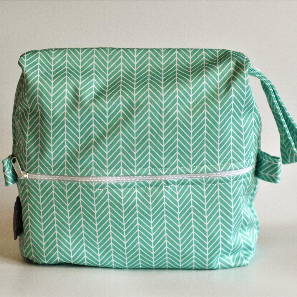 Little Lovebum Small Nappy Pod-Wet Bag-Little Love Bum-Mint-The Nappy Market