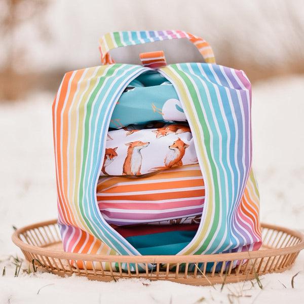 Little Lovebum Large Nappy Pod-Wet Bag-Little Love Bum-A New Dawn-The Nappy Market