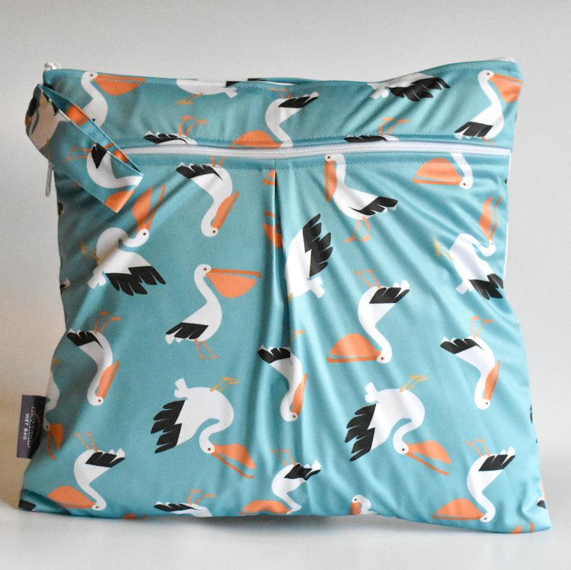 Little Lovebum - Medium Wet Bag-Wet Bag-Little Love Bum-Pelican-The Nappy Market