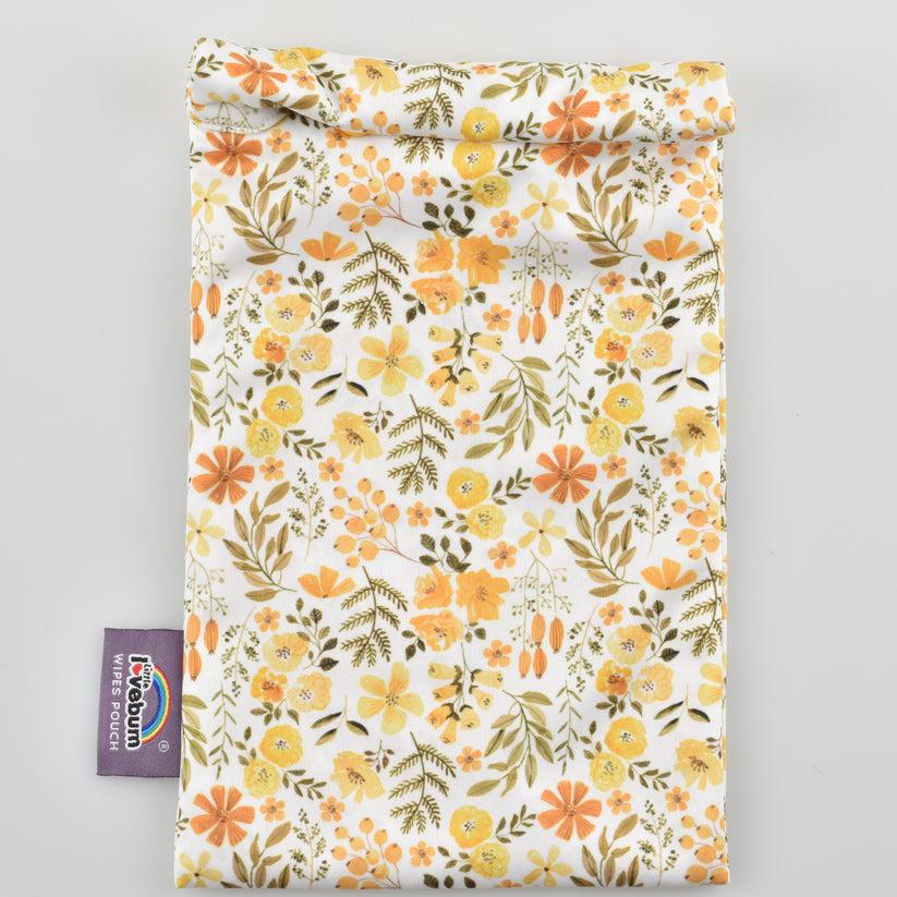 Little Lovebum Wipes Pouch-Wet Bag-Little Love Bum-Buttercup-The Nappy Market