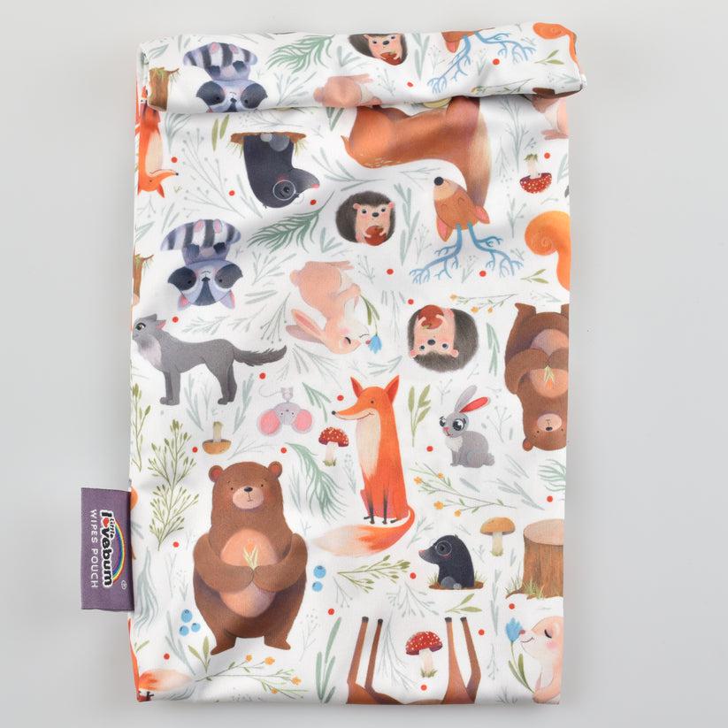 Little Lovebum Wipes Pouch-Wet Bag-Little Love Bum-Into the Wild-The Nappy Market