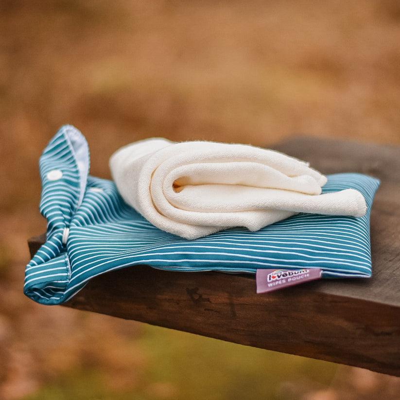 Little Lovebum Wipes Pouch-Wet Bag-Little Love Bum-A New Dawn-The Nappy Market
