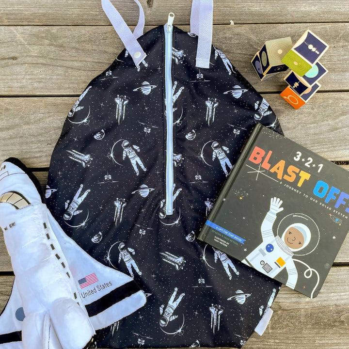 Smart Bottoms Hanging Wet Bag-Wet Bag-Smart Bottoms-Petit Bouquet-The Nappy Market