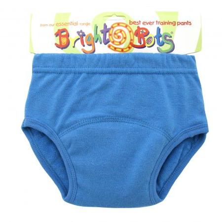 Bright Bots Washable Potty Training Pants - Large-Training Pants-Bright Bots-Mid Blue-The Nappy Market