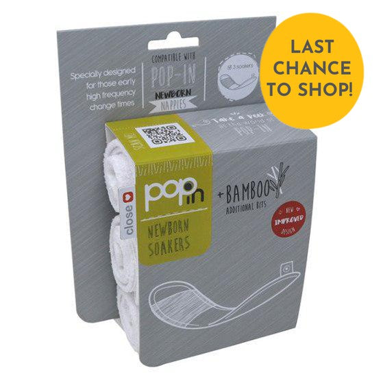 Close Pop In Newborn Soaker Set - 3 Pack-Inserts-Close-The Nappy Market