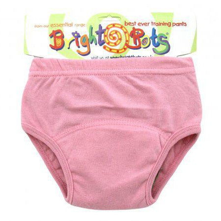 Bright Bots Washable Potty Training Pants - Large-Training Pants-Bright Bots-Pale Pink-The Nappy Market