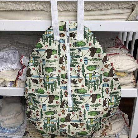 Smart Bottoms Hanging Wet Bag-Wet Bag-Smart Bottoms-Petit Bouquet-The Nappy Market