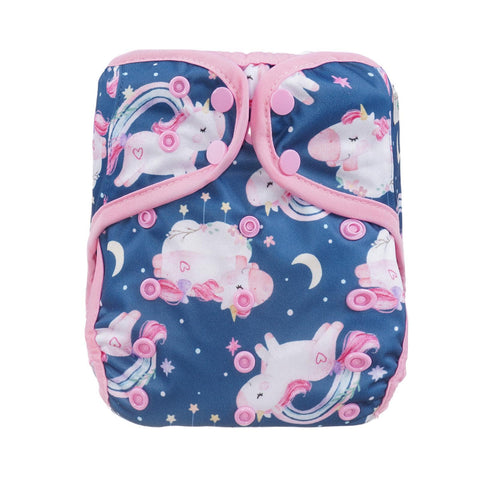 Bells Bumz Z Wrap One Size 10-35 lbs-Wrap-Bells Bumz-Unicorn Dreams-The Nappy Market