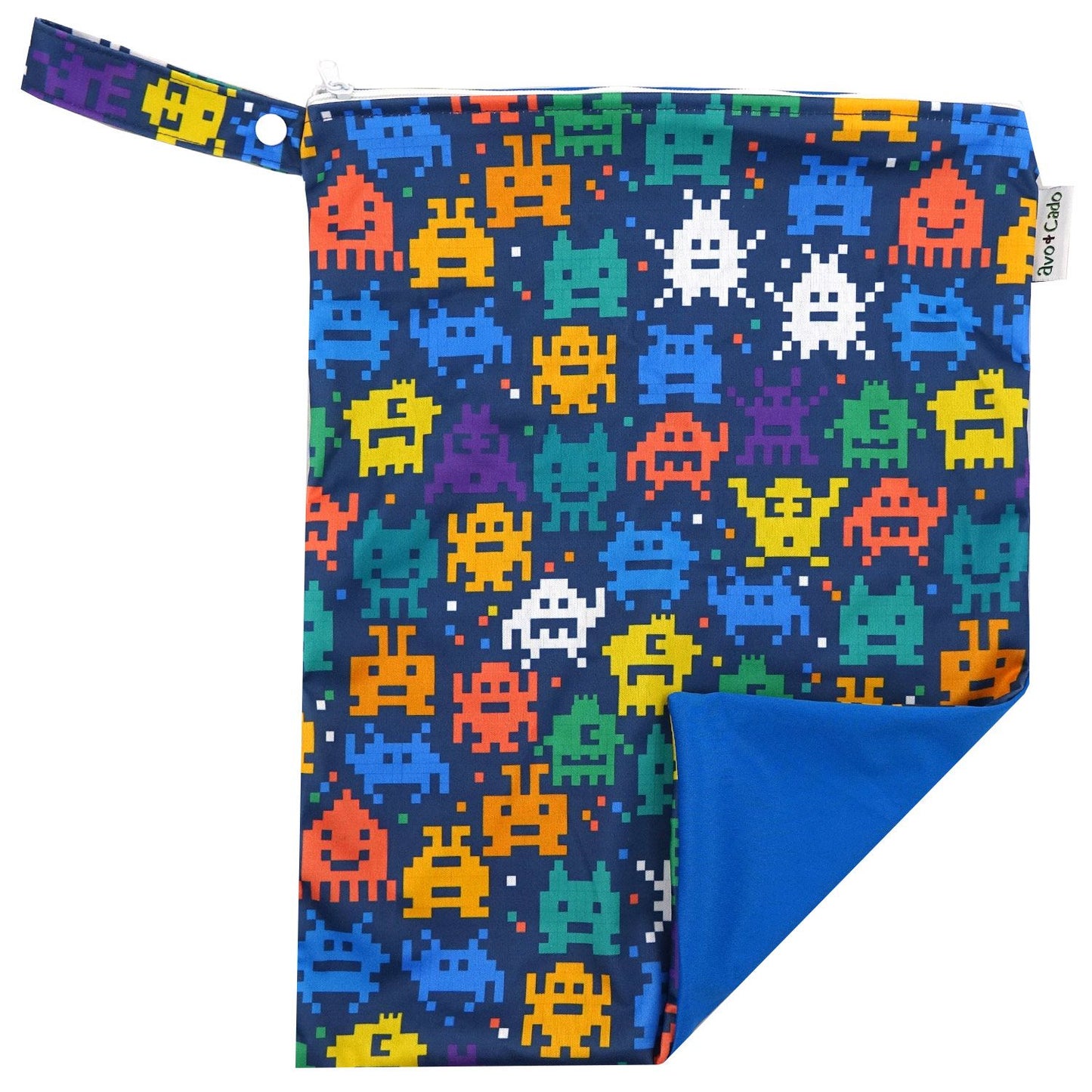 Avo + Cado - Medium Wet Bag-Wet Bag-Avo + Cado-Aliens-The Nappy Market
