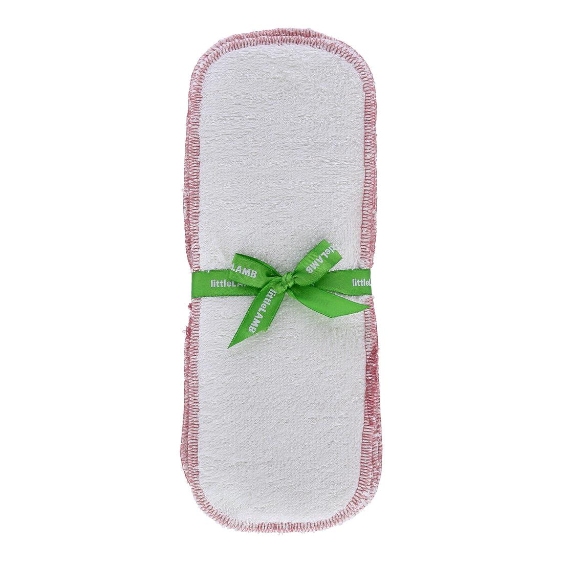 Little Lamb 3 ply Bamboo Booster (5 pack)-Inserts-Little Lamb-Size 1-The Nappy Market