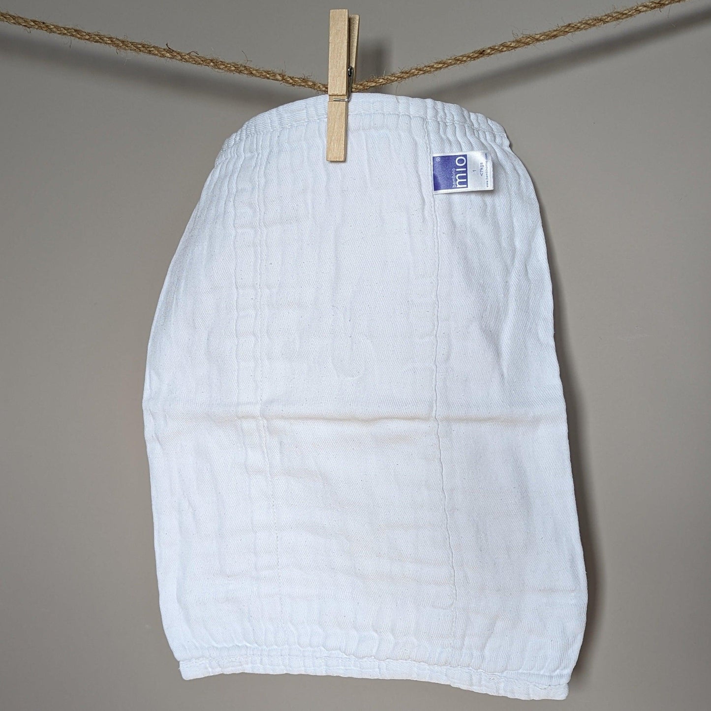 Bambio Mio Cotton Prefold Flat Diaper-Flat Nappy-Bambio Mio-Size 1-The Nappy Market