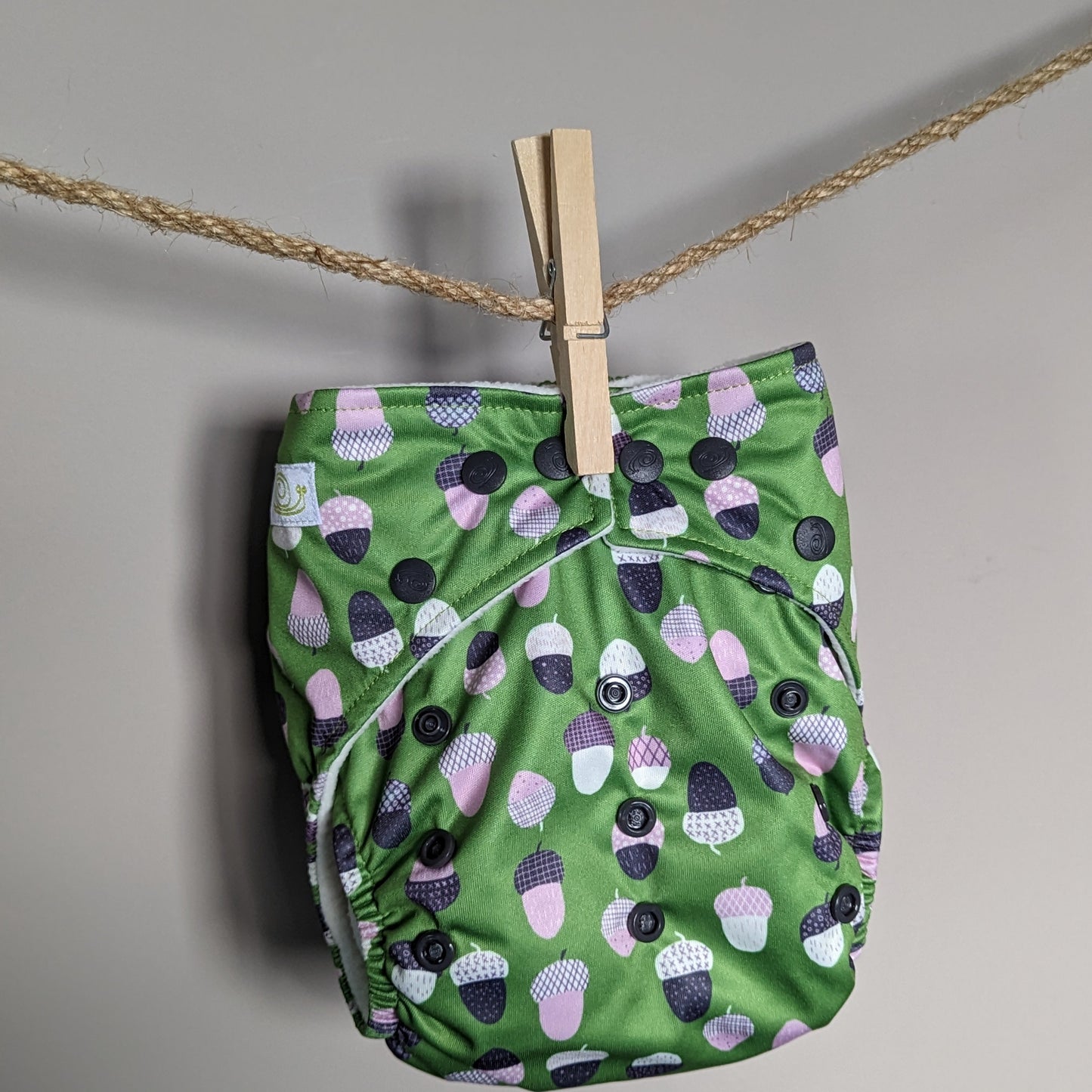 Baba + Boo Pocket Nappy as New-Pocket Nappy-Baba & Boo-Acorns-The Nappy Market