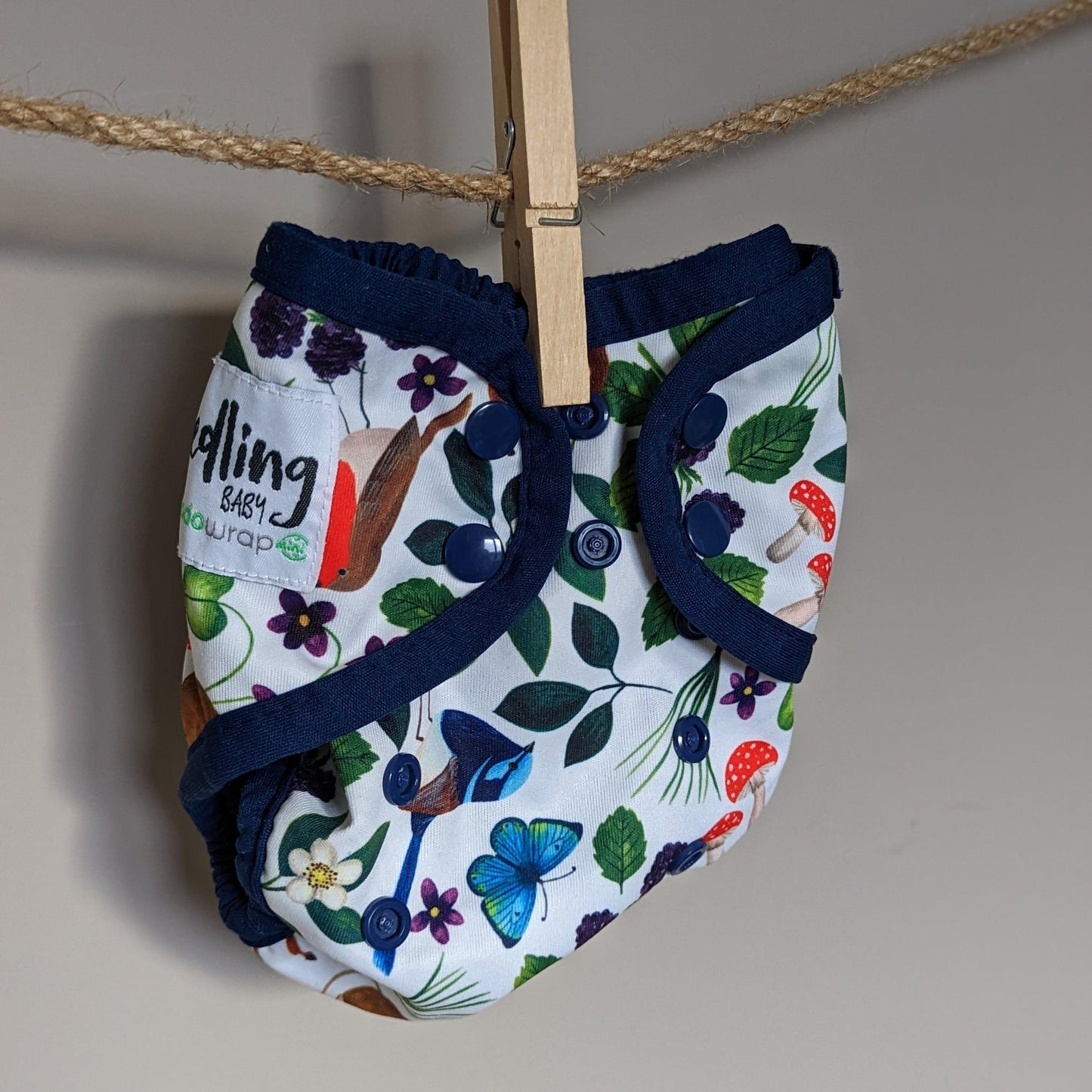 Seedling Baby Comodo Newborn Wrap-Wrap-Seedling Baby-Robin-The Nappy Market