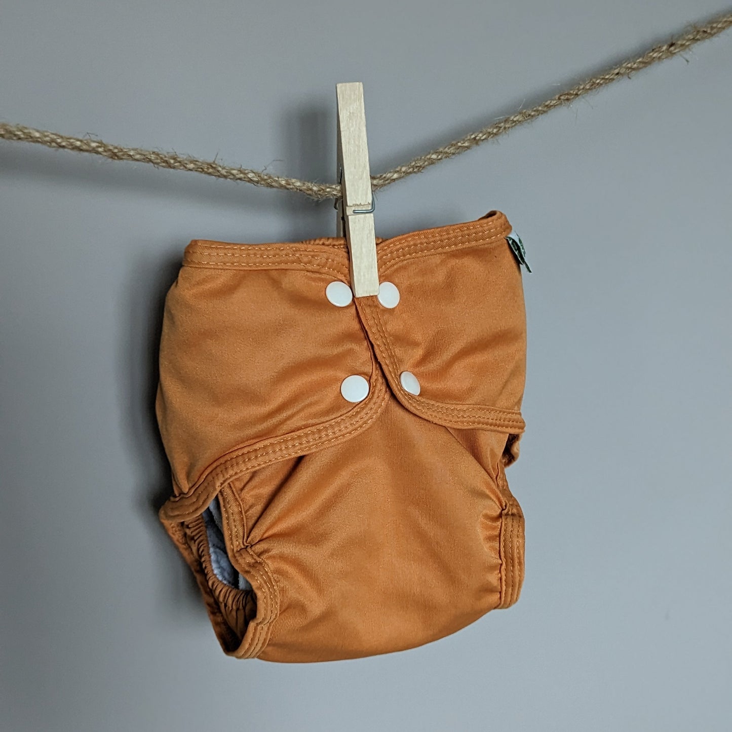 Little Lamb Sized Pocket Nappy Size 2-Pocket Nappy-Little Lamb-Spice-The Nappy Market