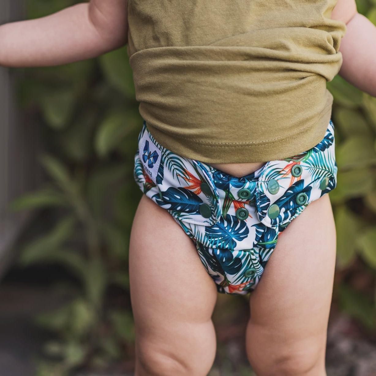 Alcmena V3.5 Snap & Wipe Nappy-All in Two Nappy-Alcmena-Deerlightful-The Nappy Market
