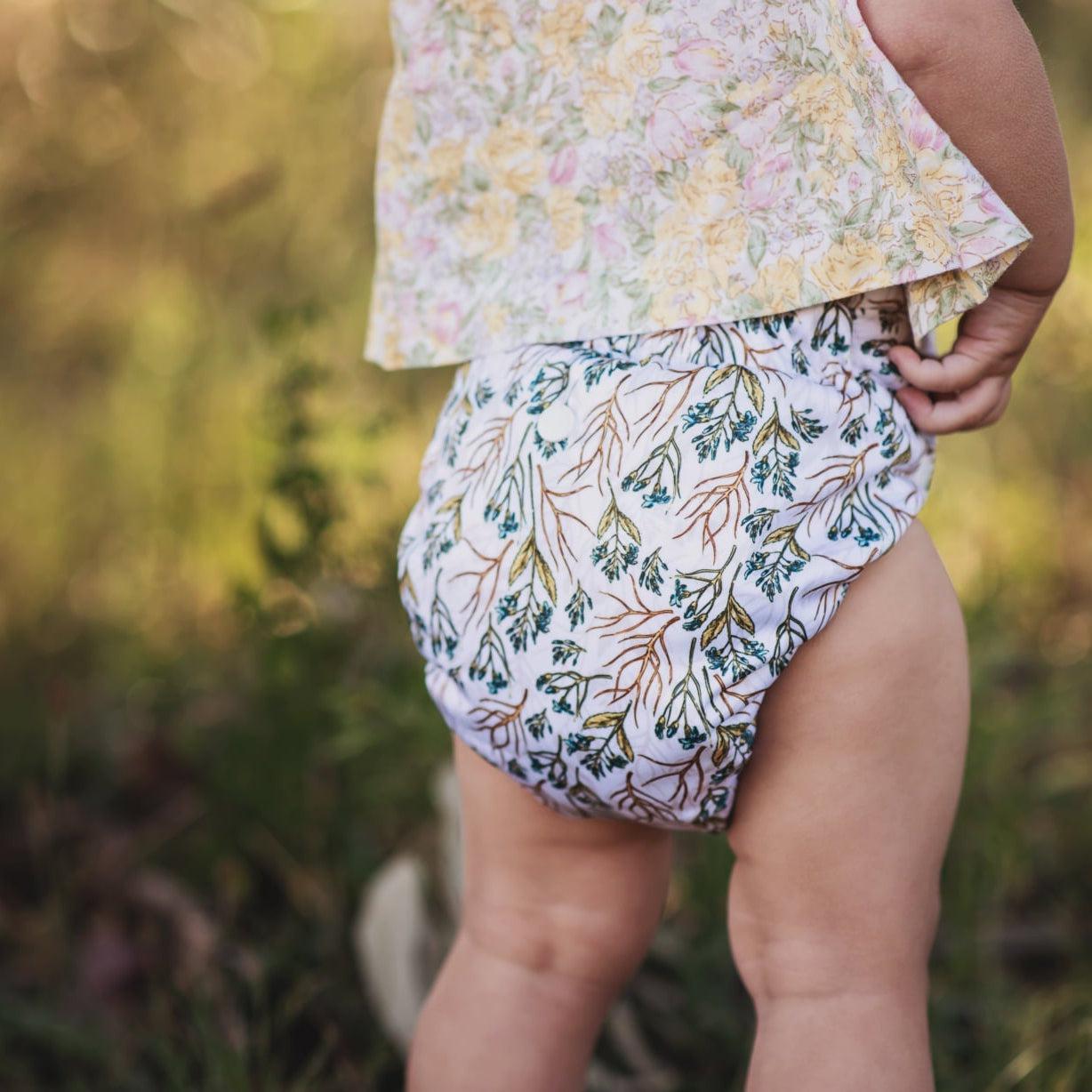 Alcmena V3.5 Snap & Wipe Nappy-All in Two Nappy-Alcmena-Deerlightful-The Nappy Market