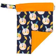 Avo and Cado - Medium Wet Bag - double zips-Accessories-Avo & Cado-Rabbits-The Nappy Market