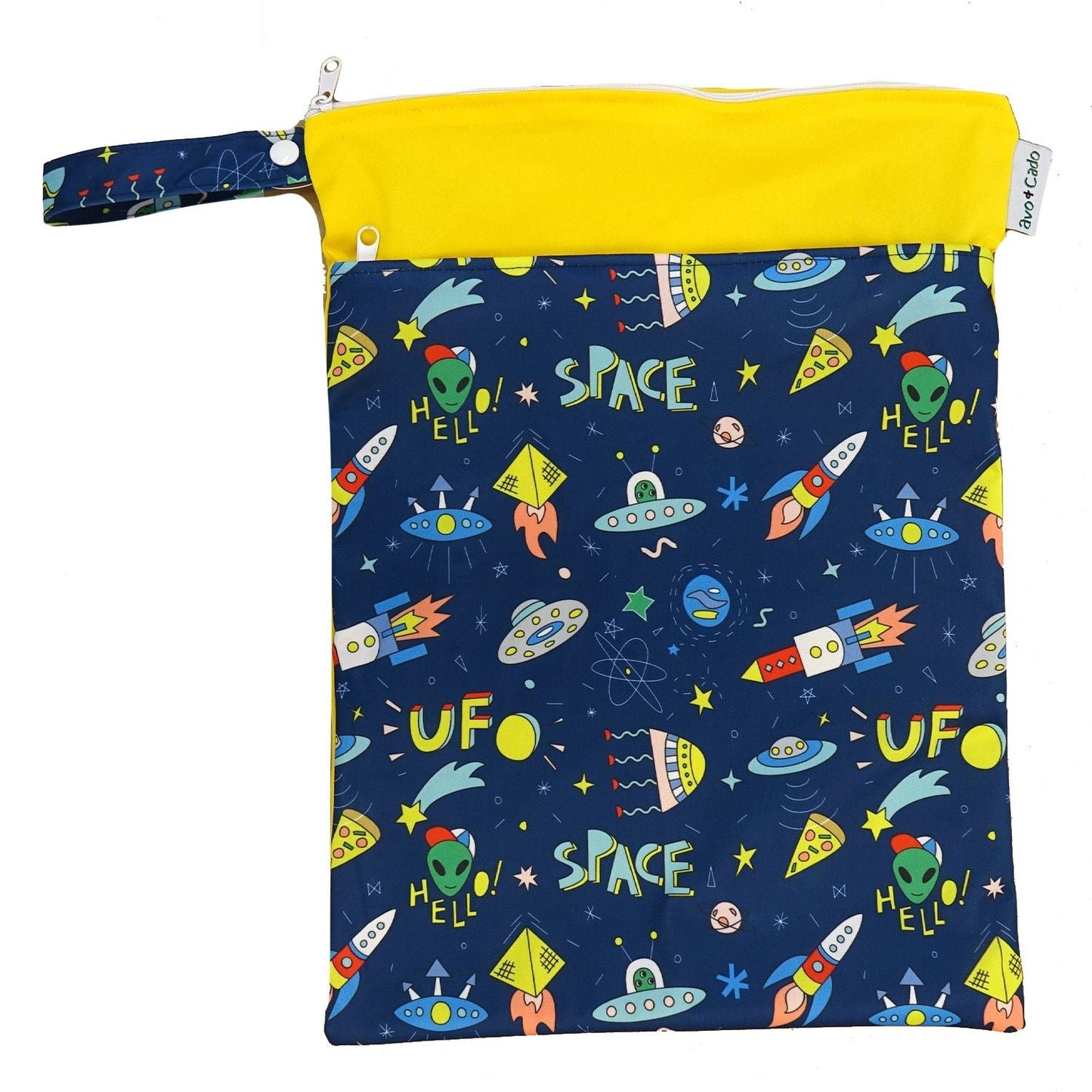 Avo and Cado - Medium Wet Bag - double zip-Accessories-Avo & Cado-Space-The Nappy Market