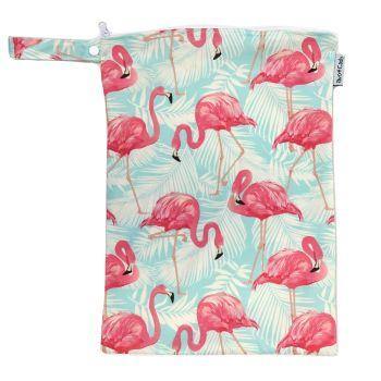 Avo and Cado - Medium Wet Bag-Accessories-Avo & Cado-Flamingos-The Nappy Market