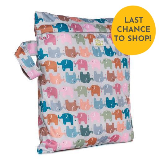 Baba + Boo Small Wet Bag-Wet Bag-Baba & Boo-Elephant-The Nappy Market