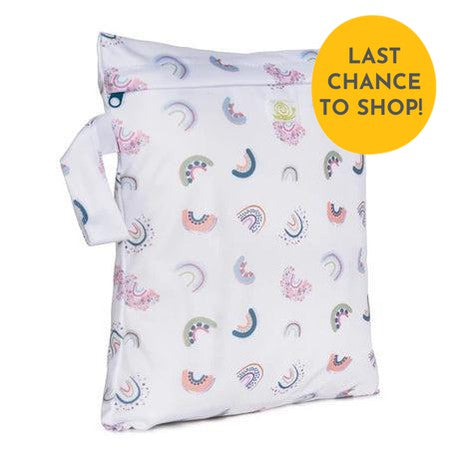 Baba + Boo Small Wet Bag-Wet Bag-Baba & Boo-Rainbows-The Nappy Market