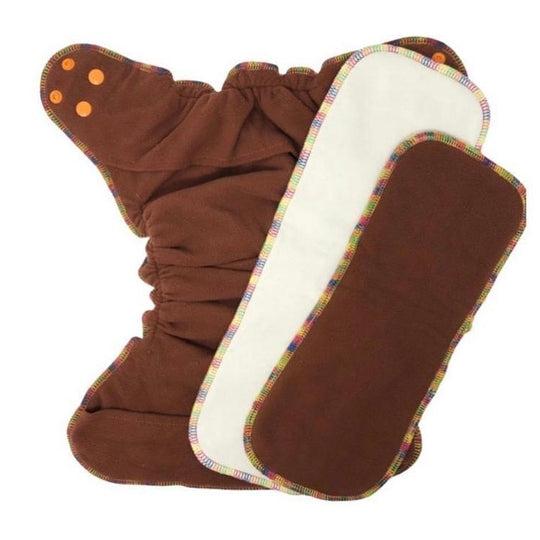 Bells Bumz BTP Hemp Fitted Nappy-Night Nappy-Bells Bumz-The Nappy Market