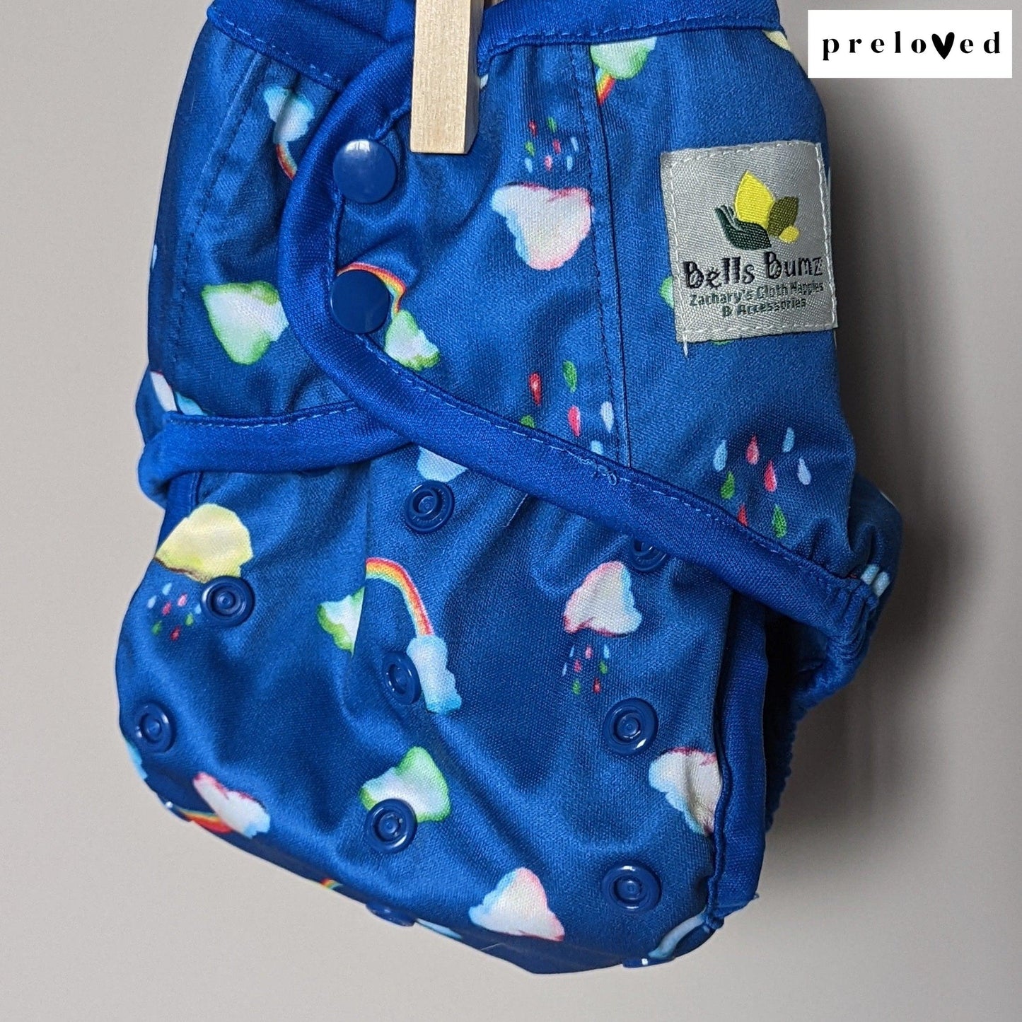 Bells Bumz Z Wrap-Wrap-Bells Bumz-Chasing Rainbows-The Nappy Market