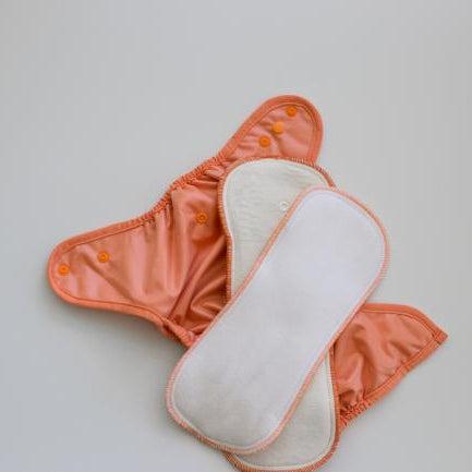 Button Diapers Hemp/Cotton Daytime Inserts - 3 Pack-Insert-Buttons-Small-The Nappy Market