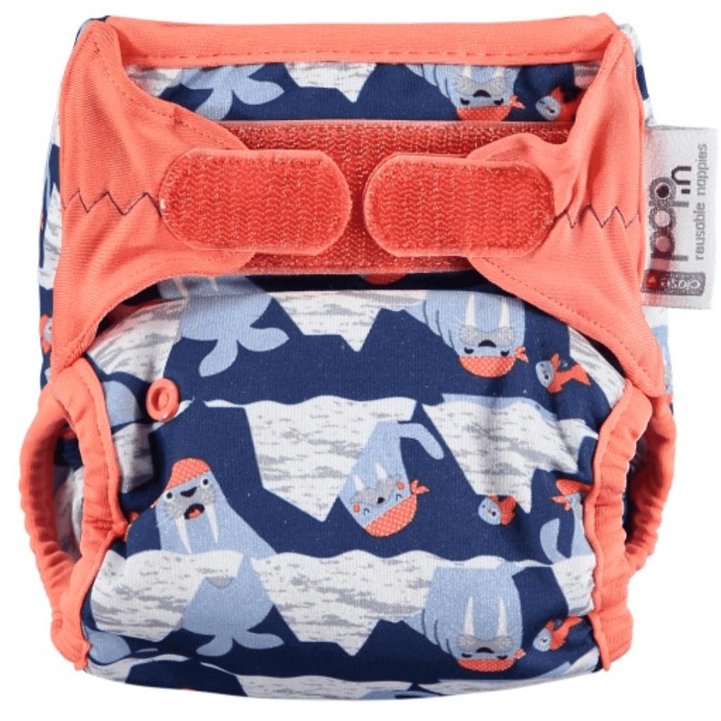 Close Parent Nappy Wrap Cover Walrus-Wrap-Close-The Nappy Market