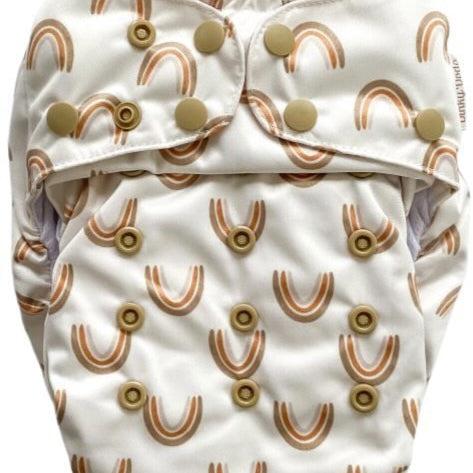 Dinky Dodo Original AI2 Pocket Nappy-All in Two Nappy-Dinky Doo-Rainbows-The Nappy Market