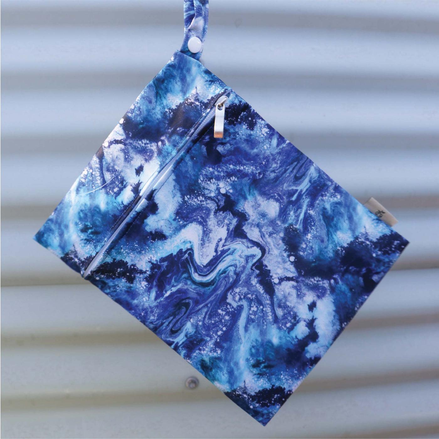 Earthside Eco Bums Petite Wet Bag Western Waters-Wet Bag-Earthside Eco Bums-The Nappy Market