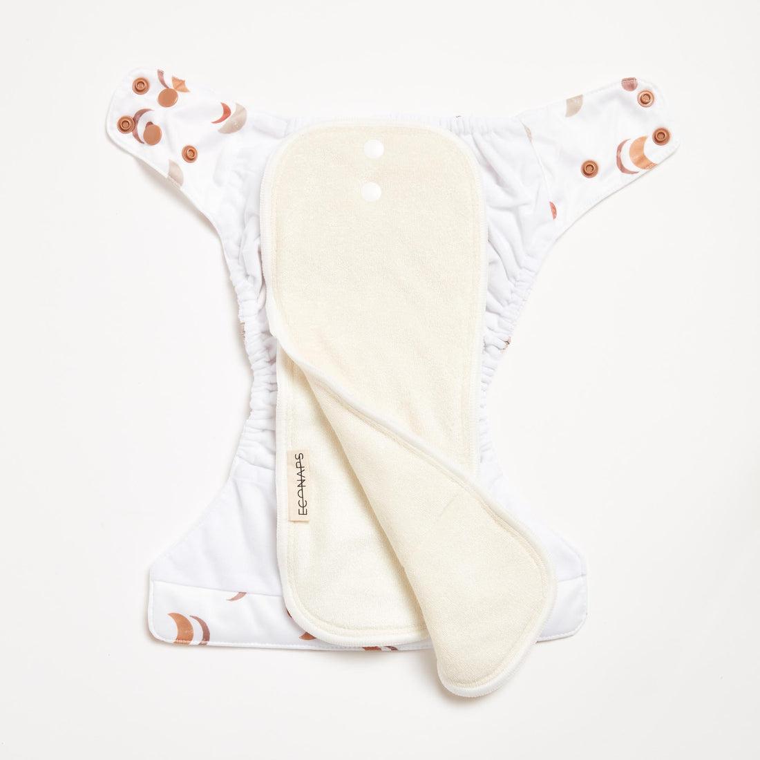 EcoNaps All in Two Pocket Nappy Desert Moon-All in Two Nappy-EcoNaps-The Nappy Market