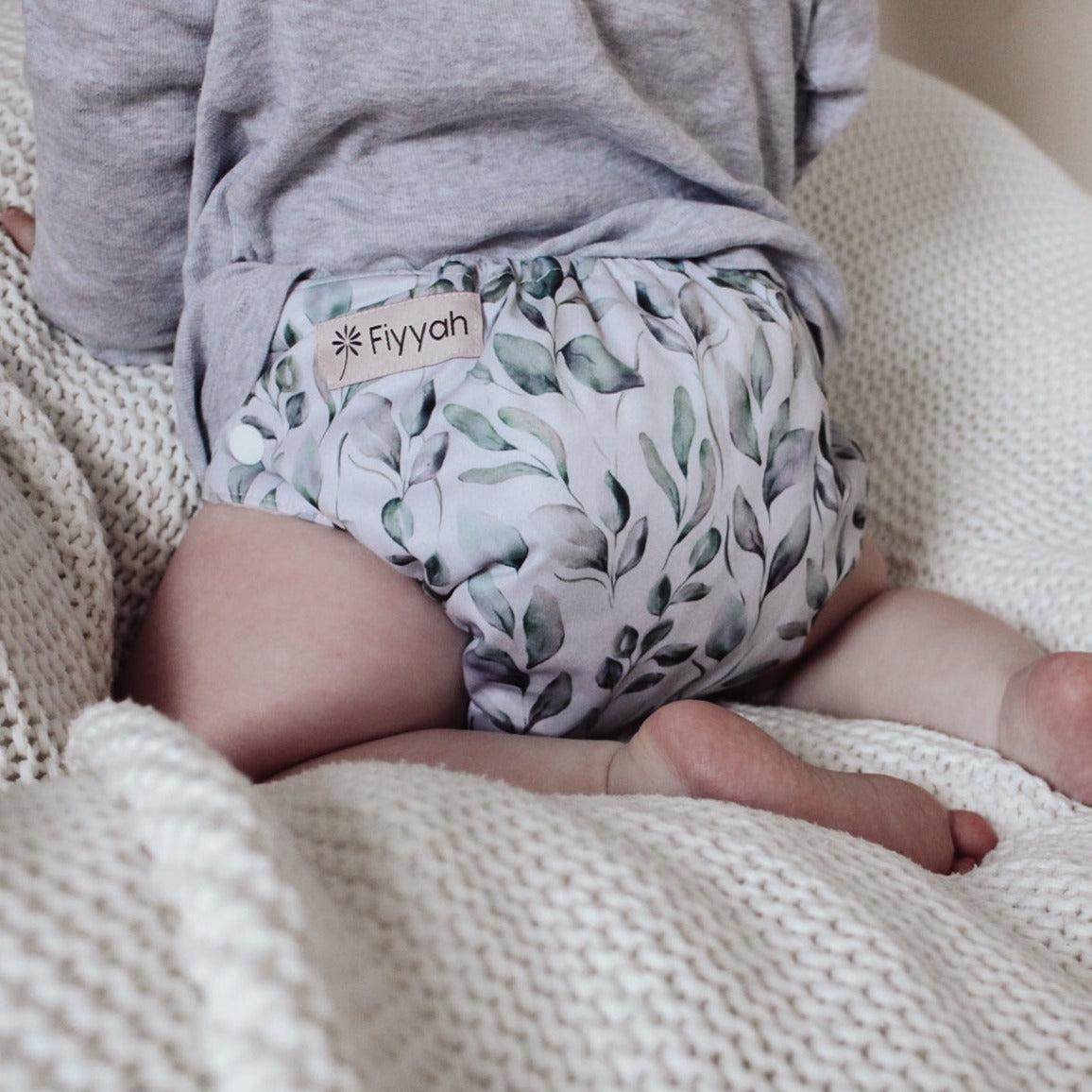 Fiyyah Pokkit Pocket Nappy Purple Forager-Pocket Nappy-Fiyyah-The Nappy Market