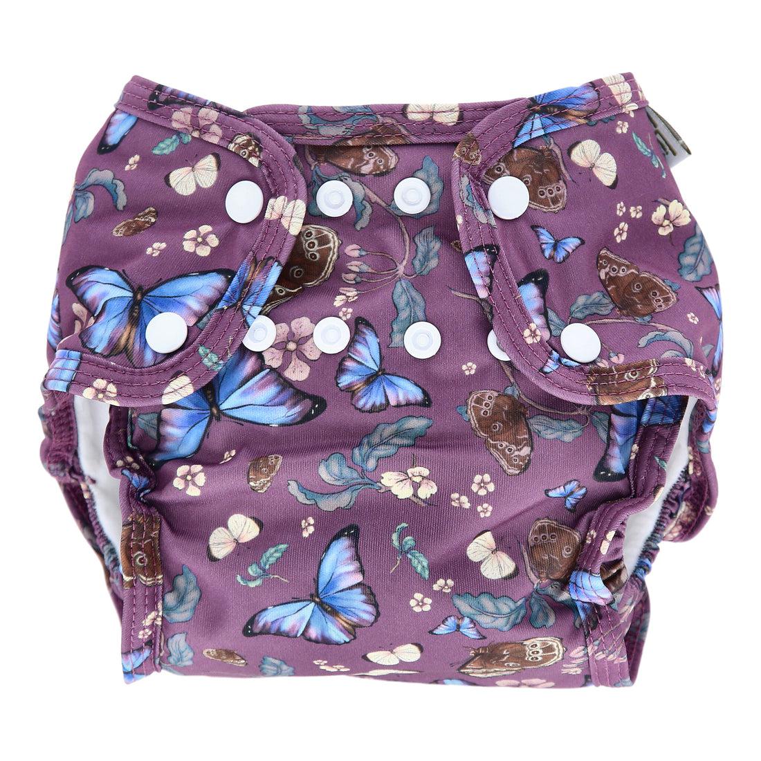 Little Lamb Sized Pocket Nappy Size 1-Pocket Nappy-Little Lamb-Butterfly Ballad-The Nappy Market