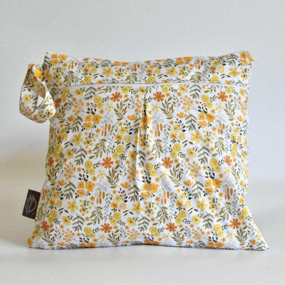 Little Love Bum - Medium Wet Bag (Various Patterns)-Accessories-Little Love Bum-Buttercup-The Nappy Market