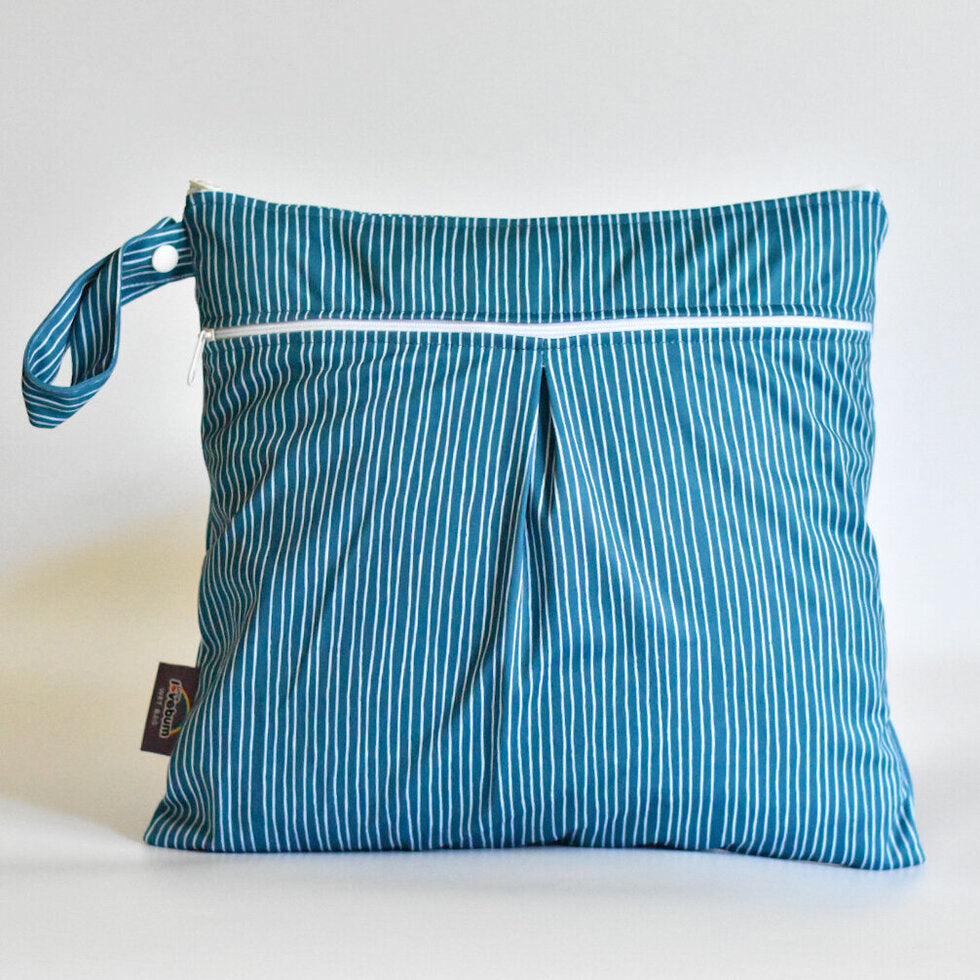 Little Love Bum - Medium Wet Bag (Various Patterns)-Accessories-Little Love Bum-Riviera-The Nappy Market