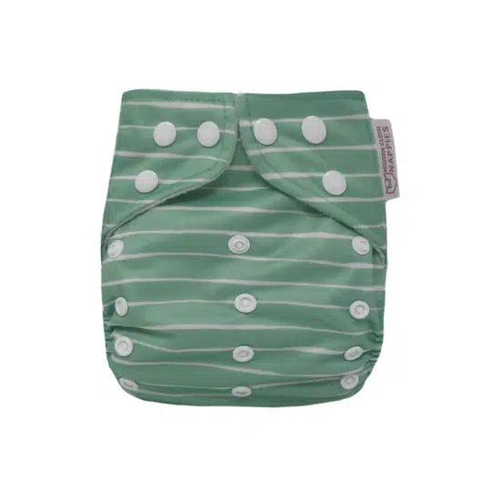 Modern Cloth Nappy Duo Pocket Nappy Shoreline-Pocket Nappy-Modern Cloth Nappy-The Nappy Market