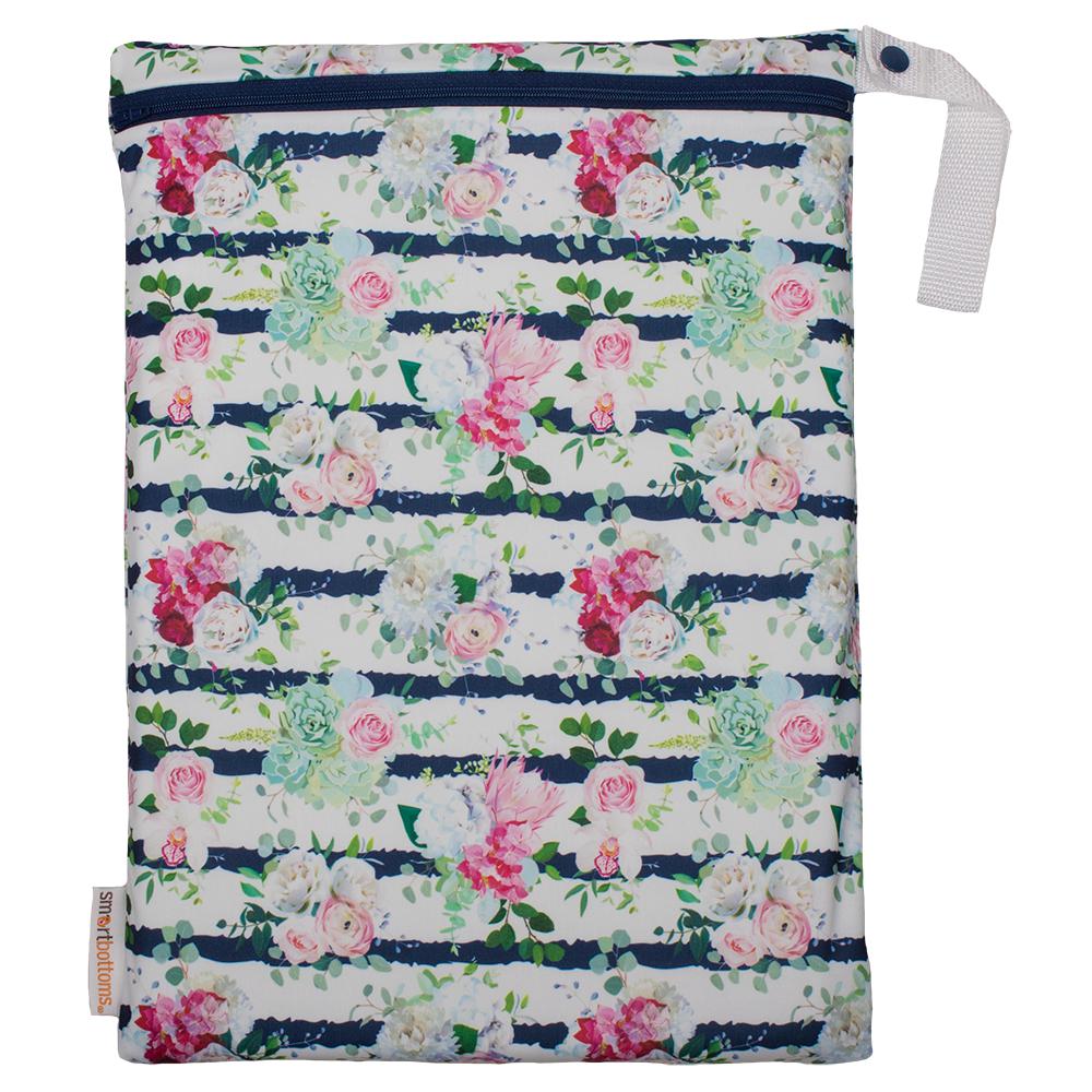 Smart Bottoms On-The-Go Medium Wet Bag-Wet Bag-Smart Bottoms-Belle Blossom-The Nappy Market